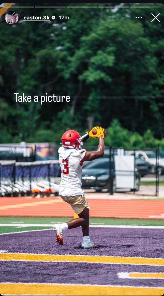 Five-star WR Easton Royal, the top or No. 2 receiver prospect in the 2027 class and longtime Texas commit…