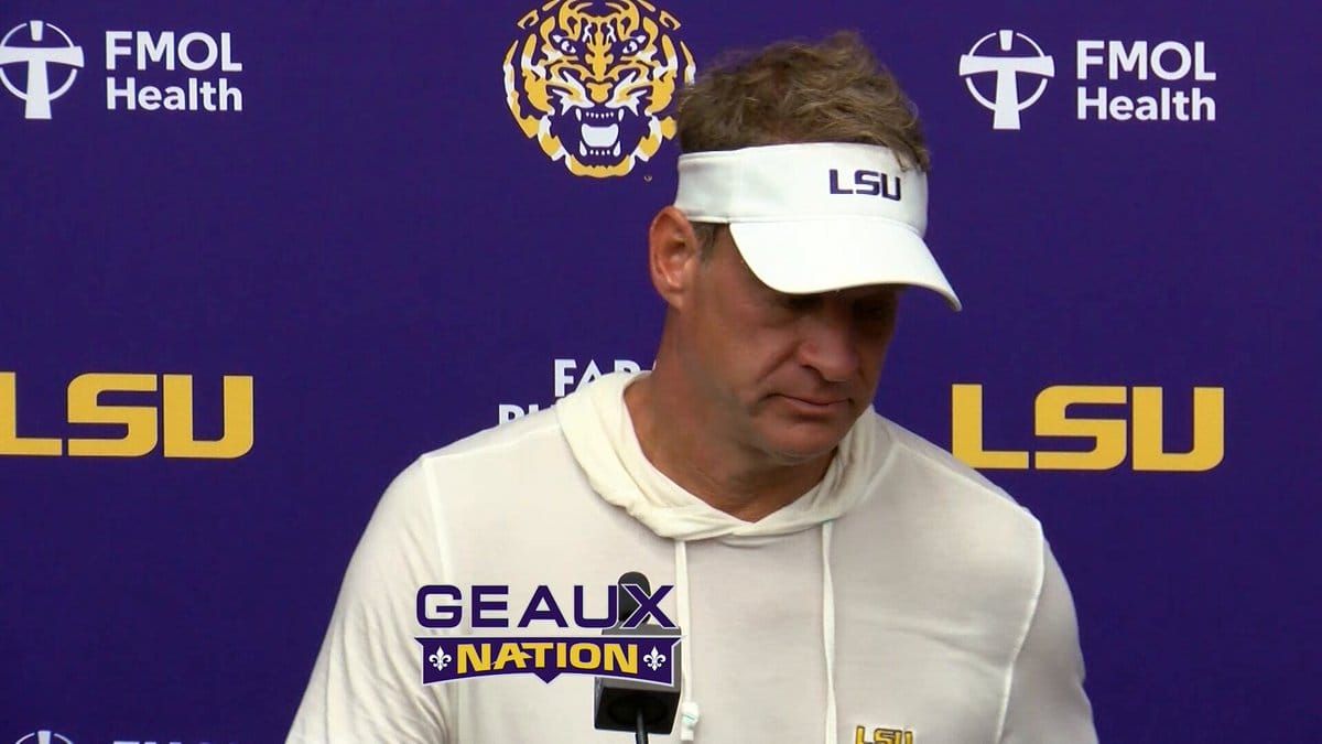LSU coach Lane Kiffin said his defense is playing really well in the final week of fall camp but still needs…