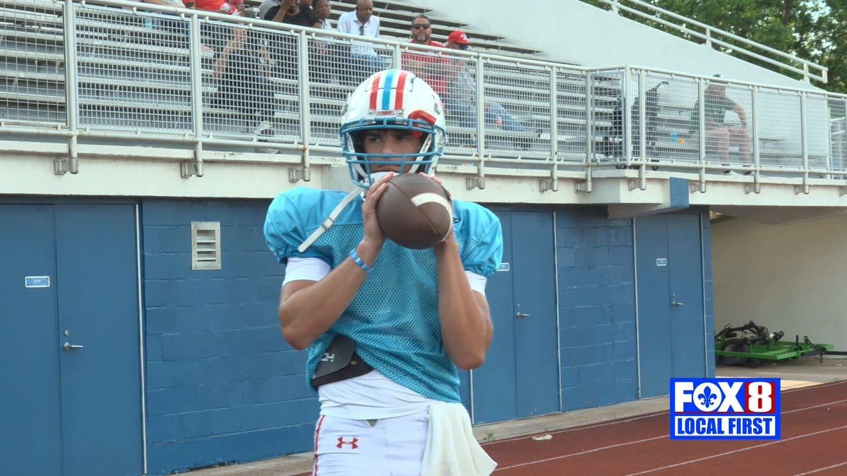 LSU recruiting observers tracked Colton Nussmeier in a Rummel scrimmage against Ponchatoula, where he rolled…