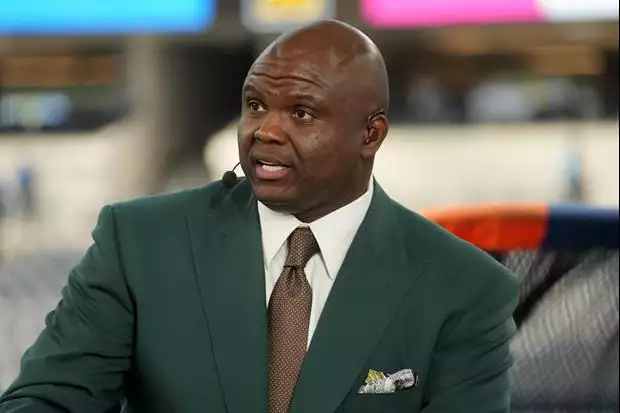 Booger McFarland addressed the Jayden Daniels No. 5 controversy on ESPN, saying Daniels is being…