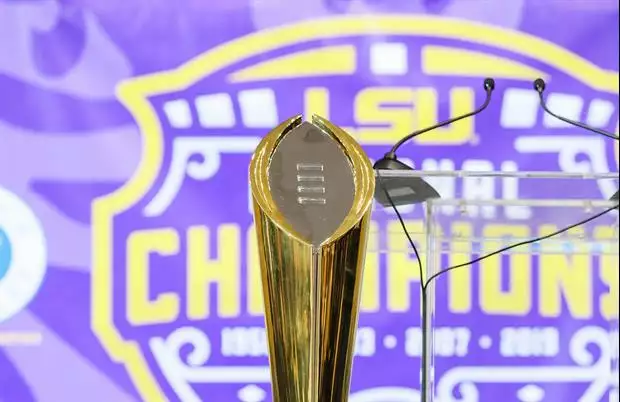 CBS Sports projects LSU as a College Football Playoff contender but forecasts its first loss at Ole Miss on…
