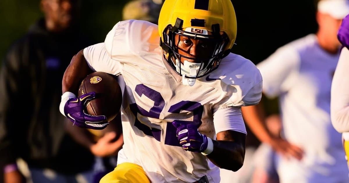 LSU's week two fall camp shows the run game ahead of the pass, with several clear "do not touch" players on…