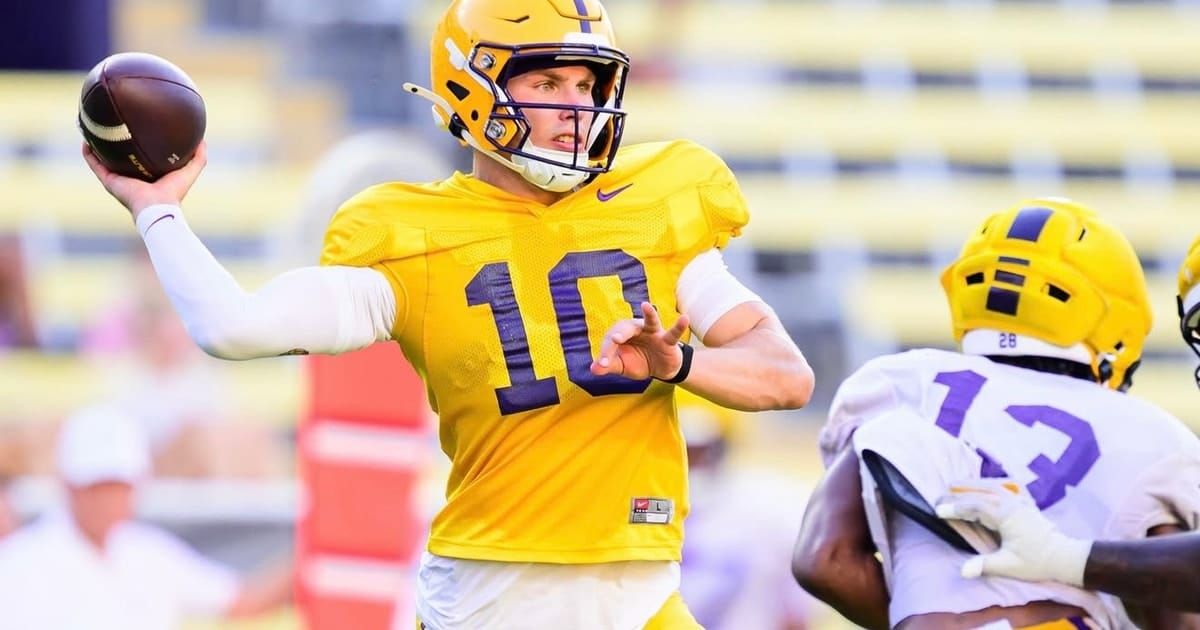 Lane Kiffin broke down LSU's offense and defense after the Tigers' first fall camp scrimmage on Saturday,…