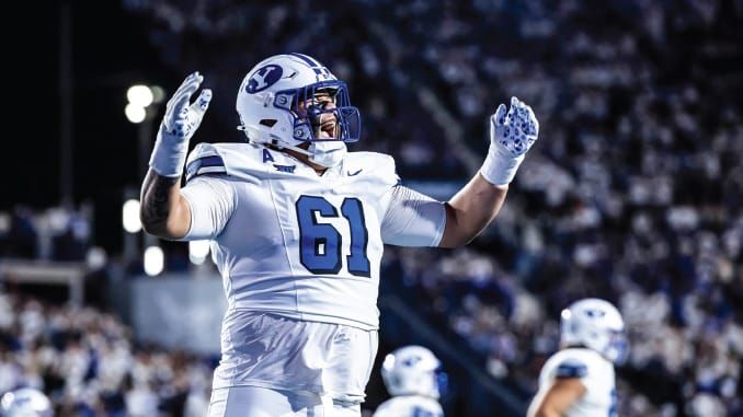 LSU coach Lane Kiffin hinted Thursday at interest in BYU guard Weylin Lapuaho — a three-year starter and…