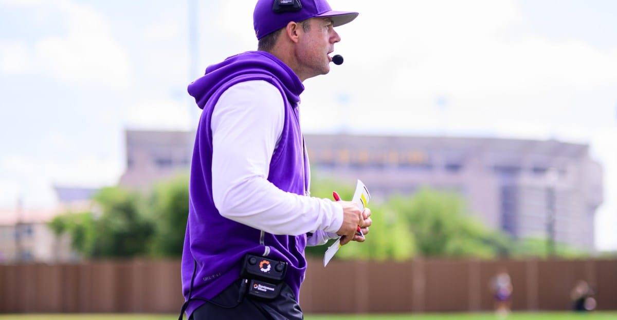 LSU’s fall camp practice on day 4 highlighted a defensive position change that could make Jaiden Braker an…