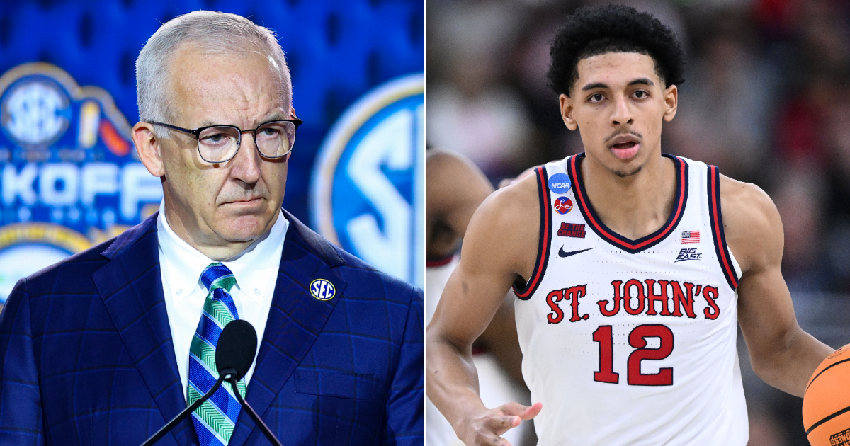 SEC Commissioner Greg Sankey filed an affidavit in a Louisiana eligibility case, opposing former St. John’s…