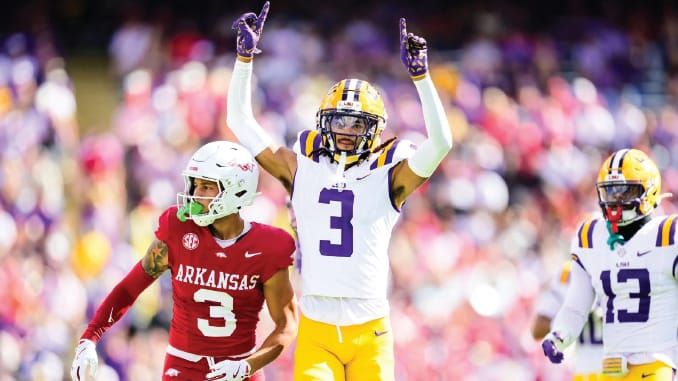 LSU cornerback DJ Pickett stated he has worn No. 5 since age 4 and it was promised during recruitment,…