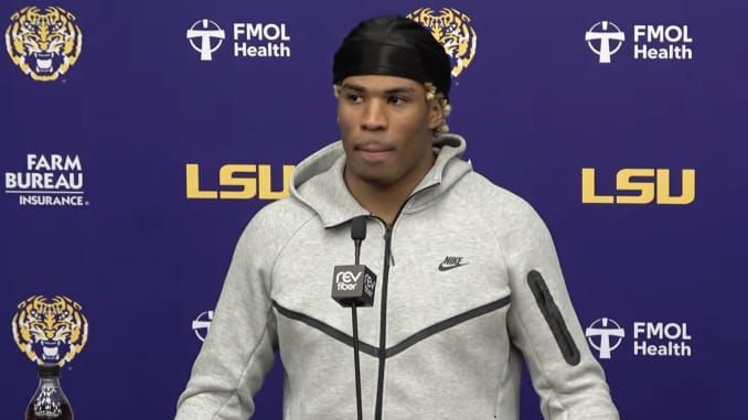 LSU transfer safety Ty Benefield said he is excited for his welcome to Death Valley during a post-practice…