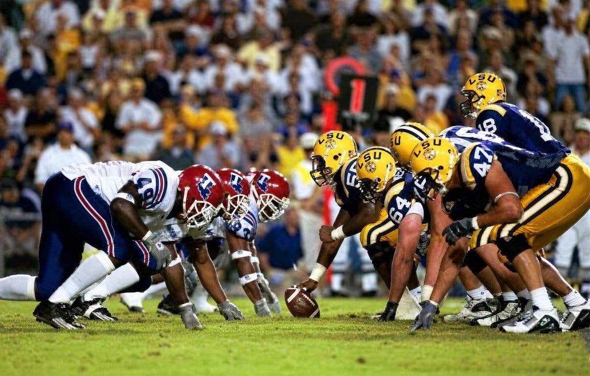 No. 8 LSU vs Louisiana Tech. Sat Sep 12. 6:30 CT. Tiger Stadium. SECN+. Kiffin: reset like Clemson week — last week’s 51-10 means nothing. Tech scored 80 in Week 1. (AP / Reveille)