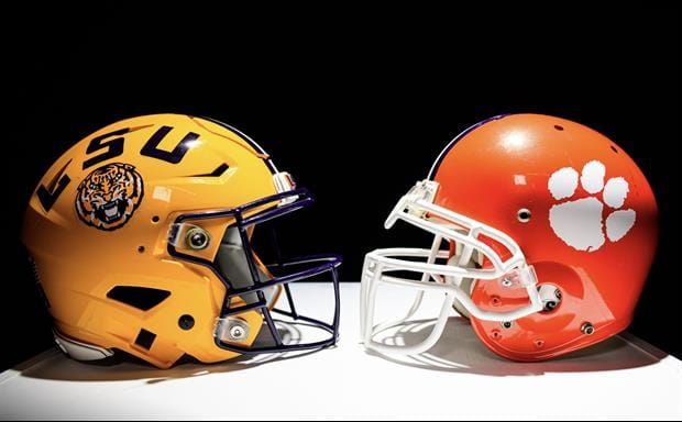 Dabo Swinney on former pros returning to college: "kind of embarrassing." Clemson at LSU tonight. (AP)