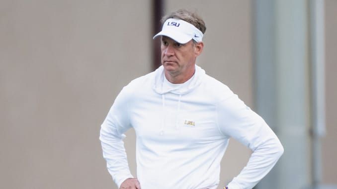 SEC presidents met Thursday. No expulsion vote. No fines. No Kiffin suspension. Statement: discussions continue toward a resolution. Not all-clear — just no punishment today. (ESPN / Tiger Rag / Reuters)