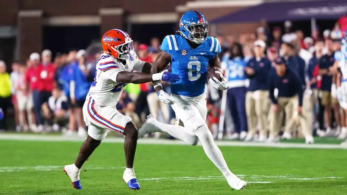 Wright practiced Monday in purple. Ex-Browns TE. Harris still waiting. Thursday's hearing decides if the SEC can punish LSU for rostering ex-pros. Clemson is Saturday 6:30 CT on ABC — and the 7-day clock probably keeps Wright out anyway. (AP, Tiger Rag)
