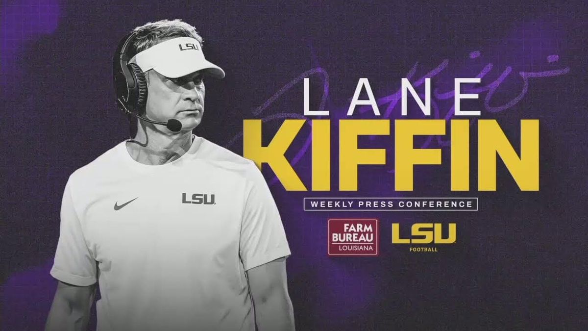 VIDEO — Lane Kiffin Ole Miss-week presser (Sept 14)