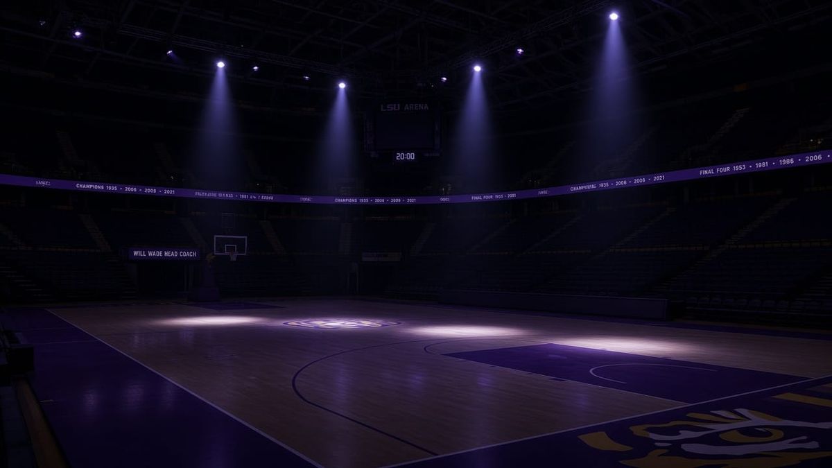 LSU men’s basketball still lists FOUR players on the official roster. Wade’s season is a court docket: RJ Luis injunction, Dent/Clark fights, international commits pending. Football cooled — hoops didn’t. (CBS / LSUsports)