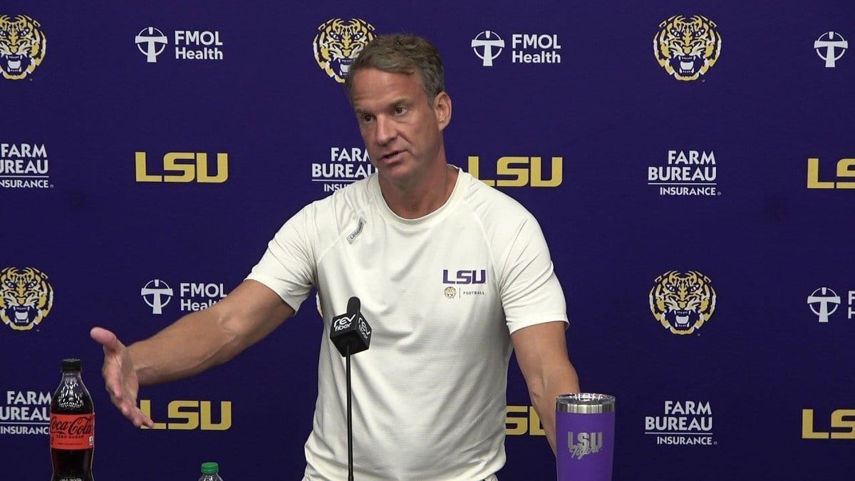 VIDEO: Lane Kiffin’s full Monday press conference for LSU vs. Kentucky week