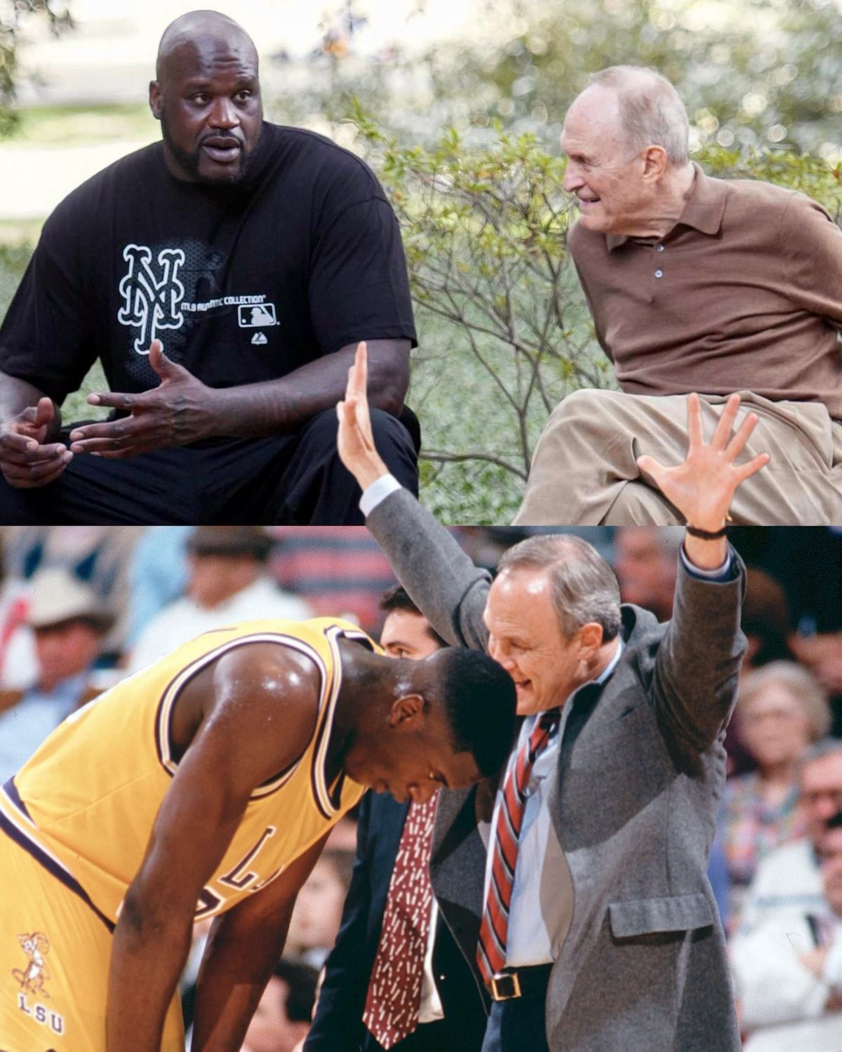 “Shaq & Dale”: LSU Basketball’s photo of Shaquille O’Neal and Dale Brown is the most-shared Tigers post of the night
