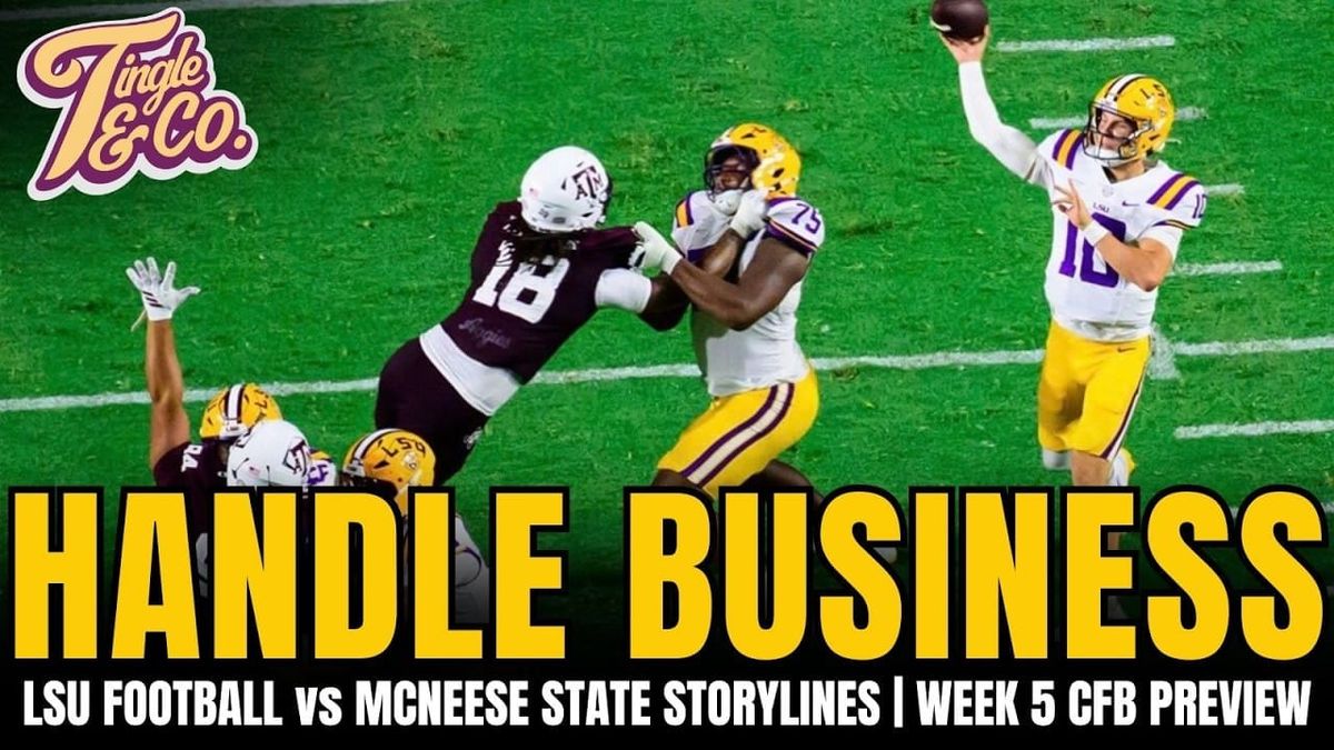 VIDEO: LSU vs McNeese — KEY storylines for weekend preview