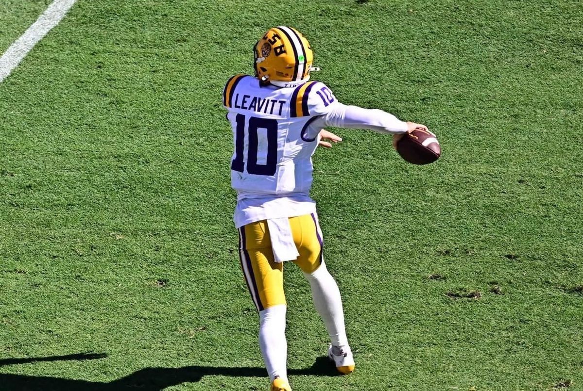 No. 22 LSU shuts out No. 16 Mississippi State 31-0, its first SEC shutout since the 2007 national-title season, as Sam Leavitt throws four touchdowns