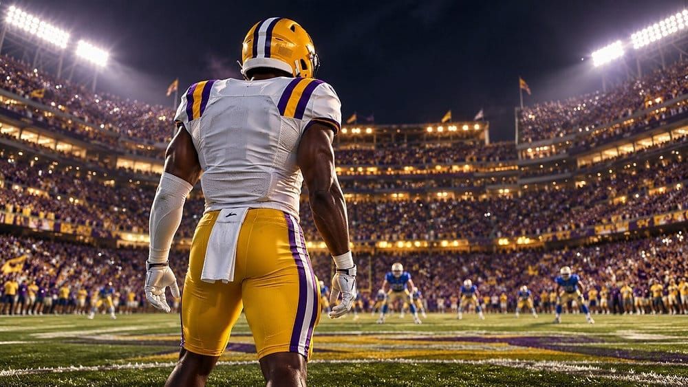 LSU vs McNeese: 53.5-point favorite, Family Weekend, rainy SECN night