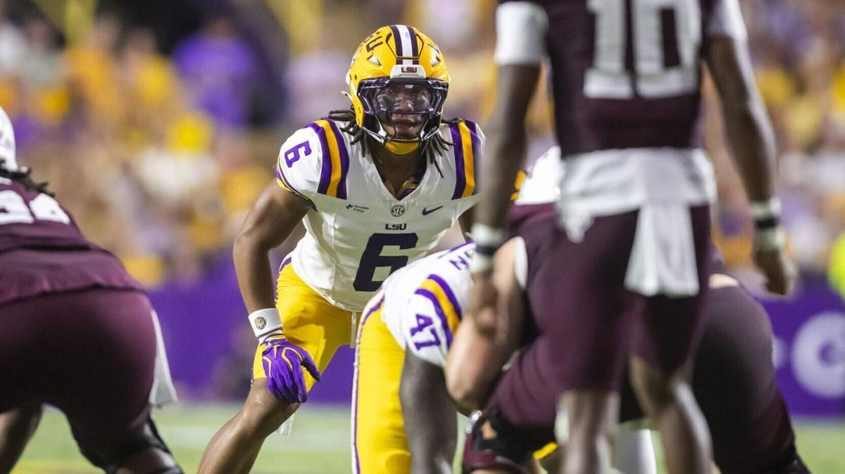 With Whit Weeks out, Ole Miss transfer TJ Dottery has the green dot back, relaying LSU’s defensive calls