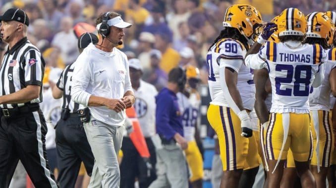 Kiffin’s fourth-and-1 punt: On3’s Chris Low, who has covered him since Tennessee, says he was “surprised he didn’t go for it,” and “if he had a mulligan … he probably would’ve gone for it”