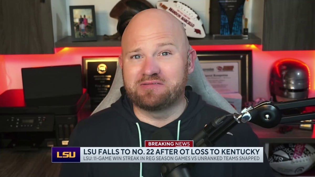 VIDEO: CBS Sports’ Brandon Marcello on LSU at No. 22: “This has been a disappointment for Lane Kiffin and LSU”