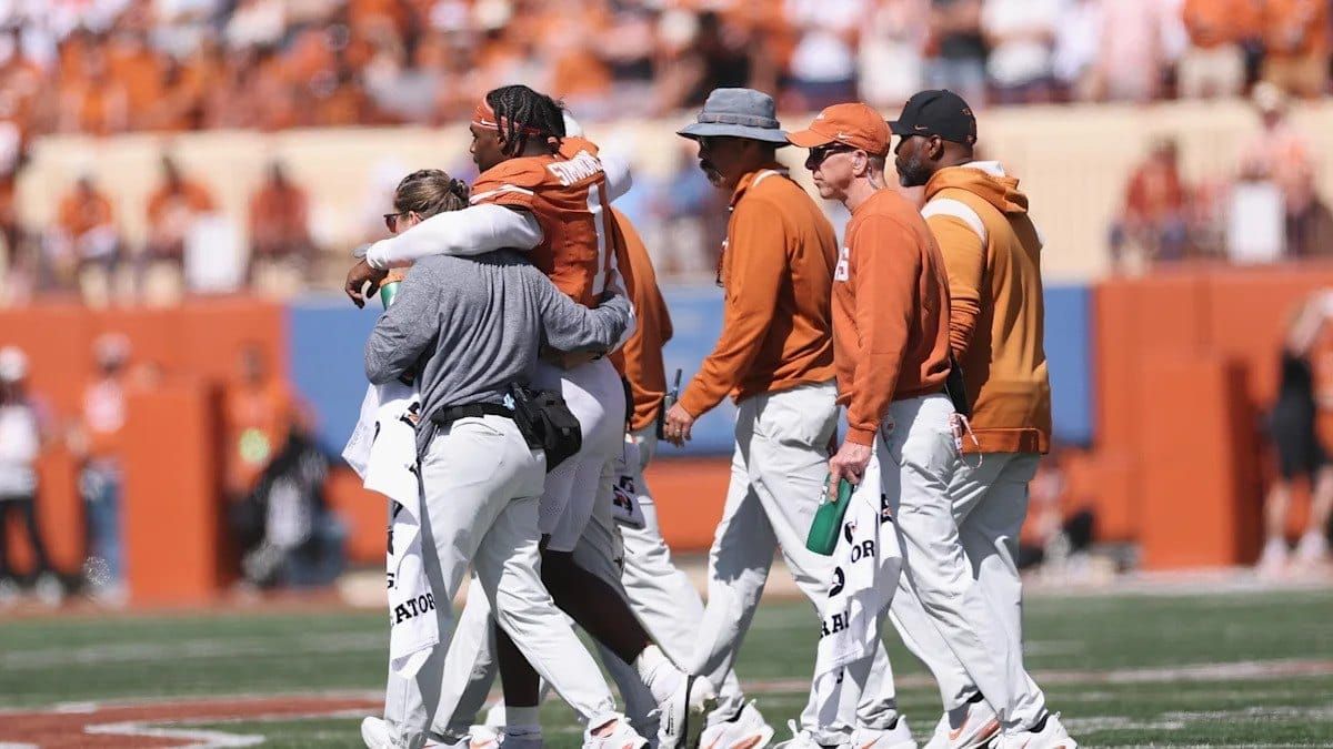 No. 7 Ole Miss at No. 19 Texas is the SEC’s Saturday night game, and the Longhorns could be without star edge Colin Simmons