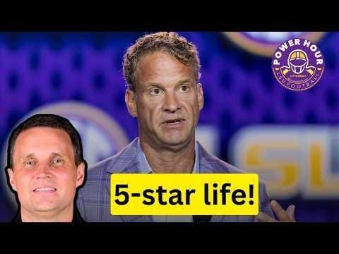 VIDEO: Power Hour LSU — Kiffin turns the page + the King Gibson pickup