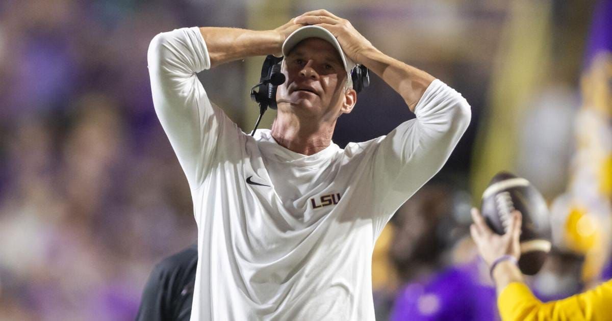 ESPN drops LSU 14 spots to No. 23 in its Power Rankings, says the Tigers’ playoff hopes are “on life support,” and projects a Florida bowl
