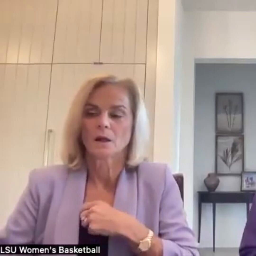 Mulkey will start the season with 10 active players, her smallest LSU roster, and says freshmen Anna Minaeva and Lola Lampley are “gonna be thrown to the wolves”