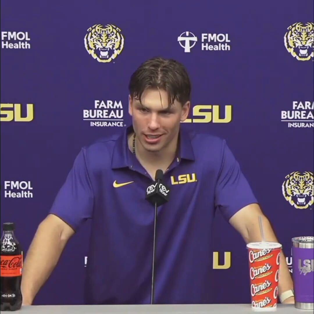 VIDEO: Leavitt on playing without Trey’Dez Green: “You’re never gonna replace a guy like that”