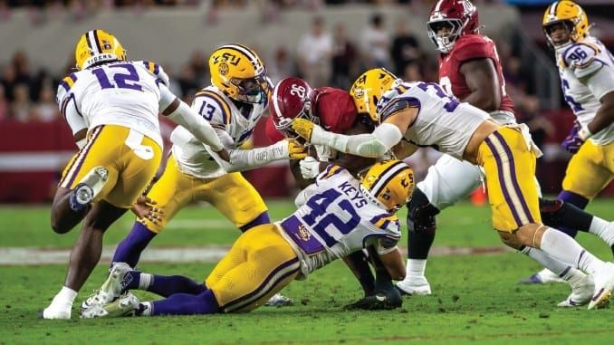 LSU-Alabama gets a day kickoff: 2:30 p.m. CT on ABC, Nov. 7 in Tiger Stadium