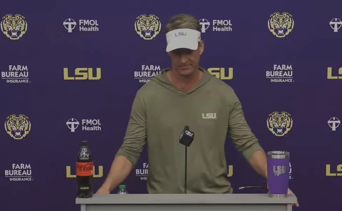 Watch: Kiffin opens his Monday press conference with a message for Mississippi State about injuries: “Still shut you out”