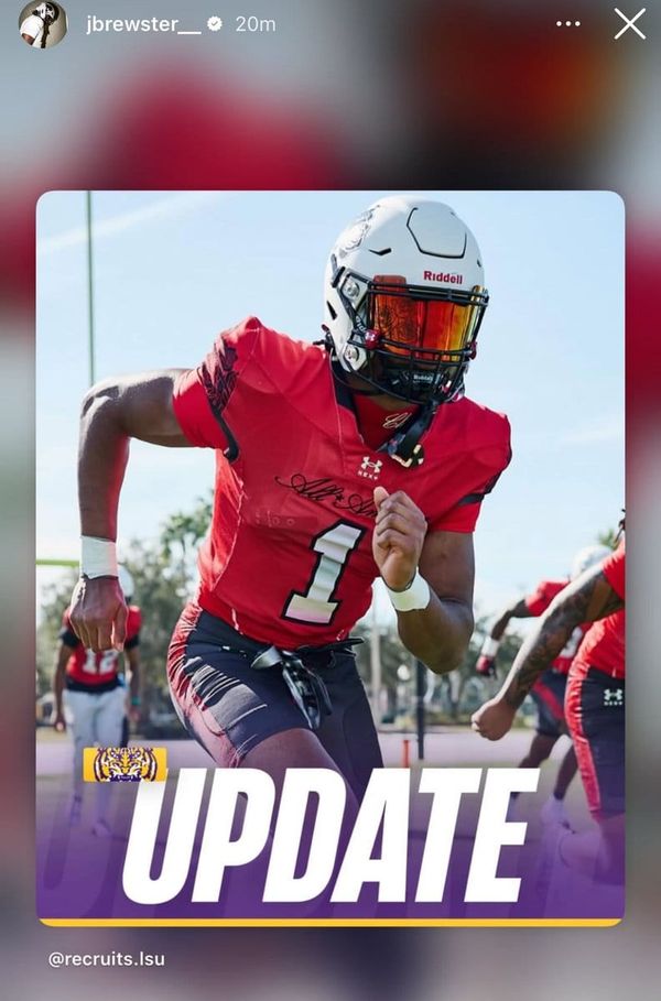 Five-star DL Jalen Brewster, the No. 1 recruit in the 2027 class and Texas Tech commit out of Cedar Hill,…