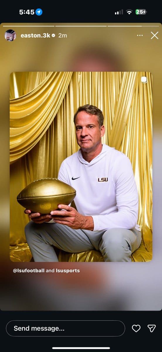 Five-star WR Easton Royal, the No. 1 receiver nationally and top player in Louisiana for the 2027 class out…