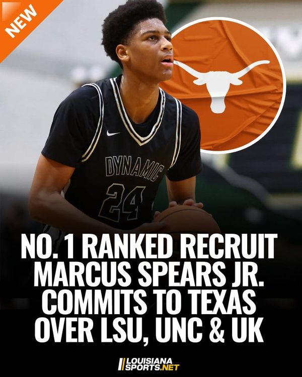 No. 1 overall 2027 prospect Marcus Spears Jr., the 6-9 five-star PF from Dynamic Prep in Texas, reclassified…