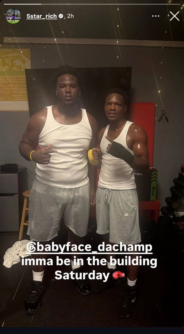 Richard Anderson, LSU’s No. 2-rated defensive lineman and 5-star Louisiana DT from Edna Karr, is boxing to…