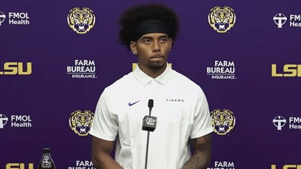 LSU junior safety Dashawn Spears discussed his fall camp role in a post-practice interview, saying he will…