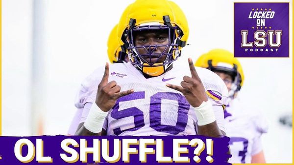 Matt Moscona’s new podcast teed up LSU camp questions on a potential new offensive line starter, additional…