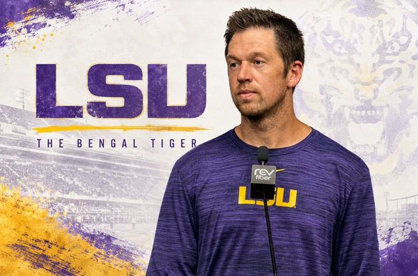 LSU offensive coordinator Charlie Weis Jr. spoke to the media for the first time since arriving in Baton…