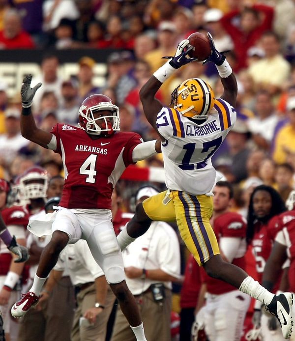 Morris Claiborne, the Shreveport native and lockdown corner who wore No. 17 from 2009-2011, anchors LSU’s…