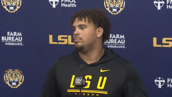 LSU center Braelin Moore discussed the offensive line's developing chemistry and expressed excitement about…