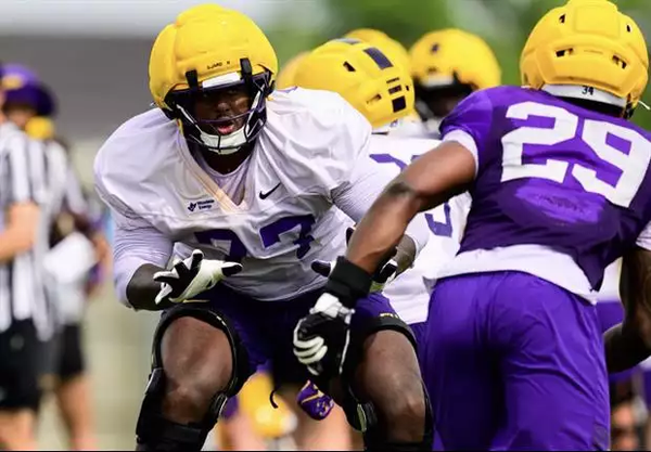 LSU junior OT Jordan Seaton, the No. 1 offensive tackle in the 2026 transfer portal after Second-team…