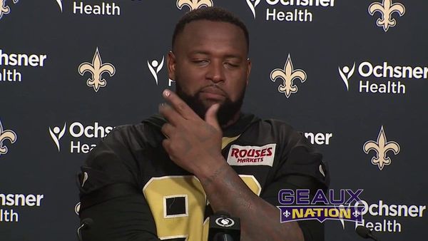 Former LSU DL Davon Godchaux, now with the Saints, described ex-DL coach Bo Davis in a recent clip as “going…
