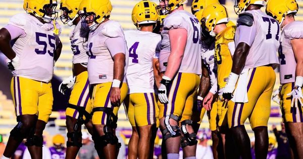 LSU's week three of fall camp highlights the expected arrival timeline for the new edge addition and added…