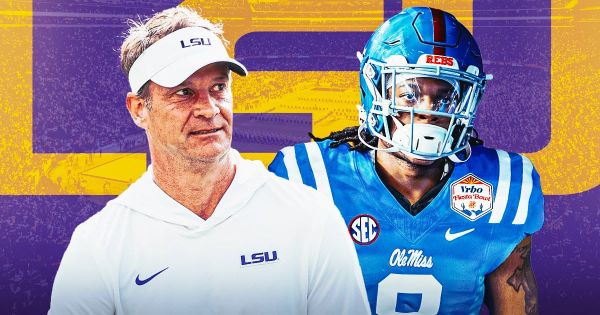 LSU and coach Lane Kiffin are ready to challenge the SEC’s intraconference transfer rule to add former Ole…