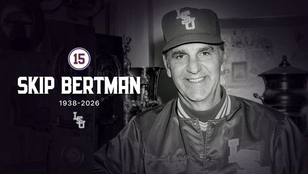 Skip Bertman’s memorial service is scheduled for Tuesday, Aug