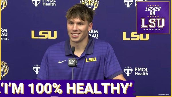 LSU transfer QB Sam Leavitt, the portal's top quarterback this cycle, discussed his recovery from Lisfranc…