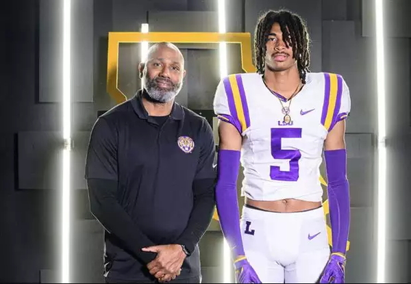 LSU corner DJ Pickett addressed the Jayden Daniels No. 5 controversy while discussing LSU fall camp in a new…