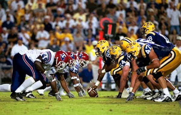 No. 8 LSU vs Louisiana Tech. Sat Sep 12. 6:30 CT. Tiger Stadium. SECN+. Kiffin: reset like Clemson week — last week’s 51-10 means nothing. Tech scored 80 in Week 1. (AP / Reveille)